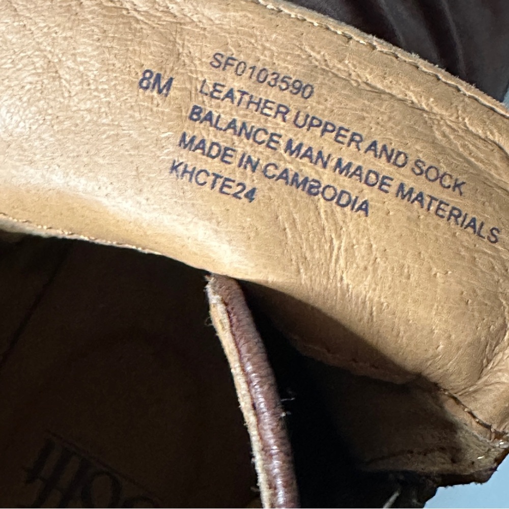 Sofft Beckie II Brown Italian Leather Boot 8M - Picture 9 of 9